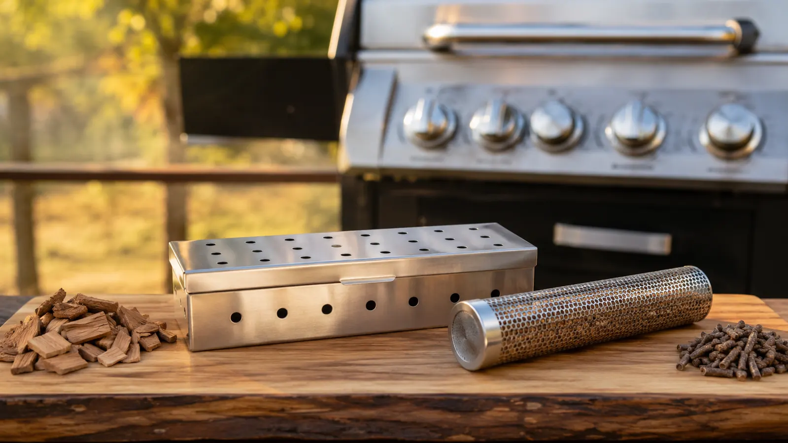 Weber Smoker Box vs LIZZQ Pellet Tube: Which Puts More Smoke Flavor in Your Food?